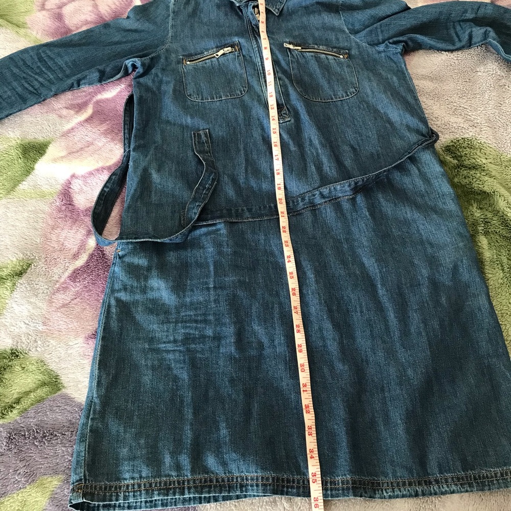 Gap Denim Utility Shirtdress Style:838544-00 - Picture 13 of 13